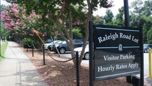Raleigh Road Visitor Lot