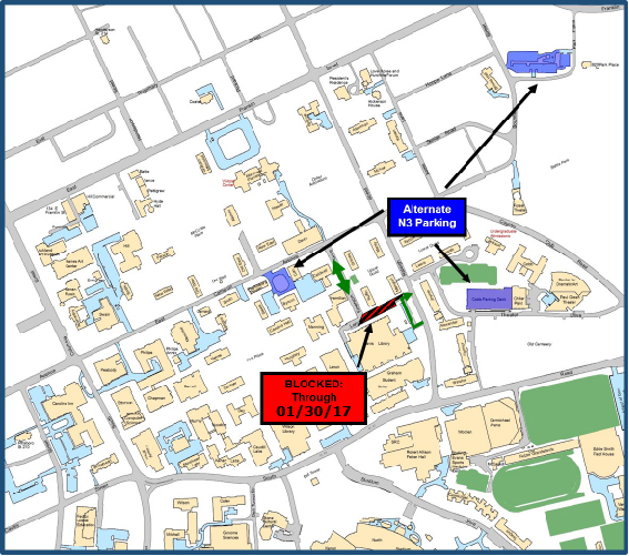 Lenoir Drive Construction Project *UPDATED* - Transportation and Parking