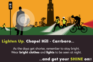 Lighten Up, Chapel Hill and Carrboro