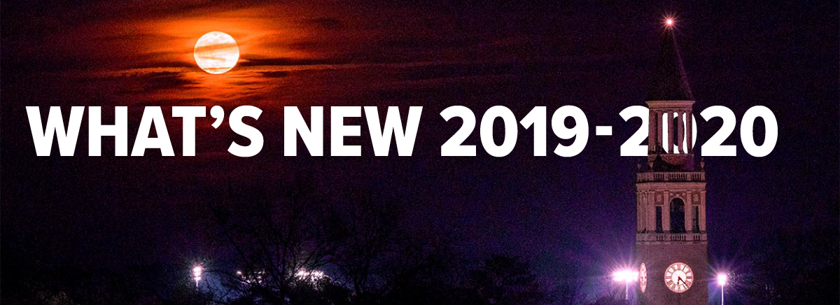 Whats New 2018-2019
