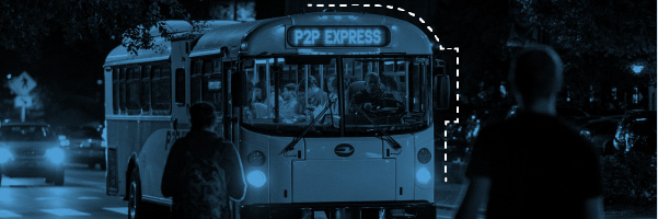 Students boarding a Chapel Hill Transit bus