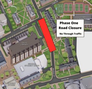 Phase One Road Closure