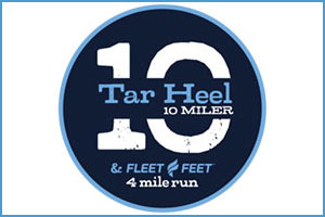 Tar Heel 10 Miler logo